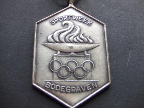 Bodegraven Sportweek Olympische Ringen,Olympisch vuur